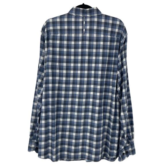 Banana Republic Slim Fit Luxe Flannel Long Sleeve Button Down Men’s XL - Picture 6 of 6